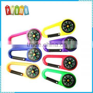 Plastic Carabiner Compass for travel