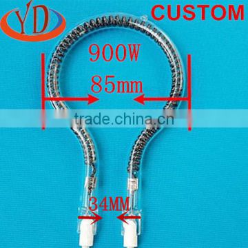 Carbon Fiber Quartz Heat Element Racket Shape 85mm diameter 900W