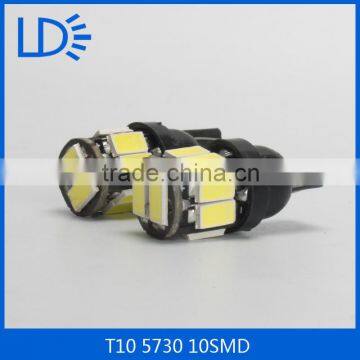 Auto car bulb T10 5730 10smd led tail light