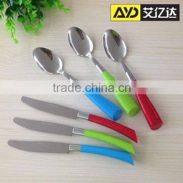 printed plastic cutlery , cutlery with plastic handle , glow cutlery