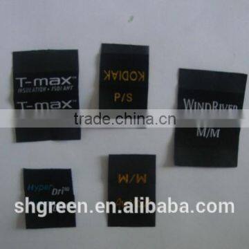 Soft Middle-fold Small Size Cloth Tag for Bra