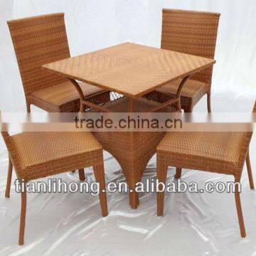 Cheap Rattan Dining Table Set Furniture