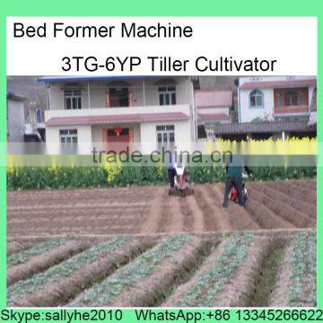 Cultivator Vegetable Garden Working