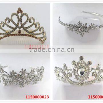 Wholesale Red Rhinestone Tiara photo-3