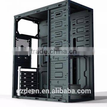 0.4mm SPCC Flat Front Panel Atx Vertical Computer Case photo-2