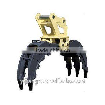 jt-10 pitra grapple for 24 tons excavator made in china cheap and good quality