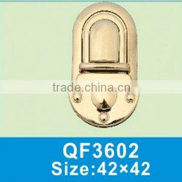 Shiny Gold Metal Lock for Bag