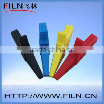 black 84mm 60a complete covered insulated Alligator Clip