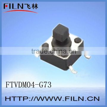 FTVDM04-G73 6*6 4 pin smd micro push button tact switch ROHS