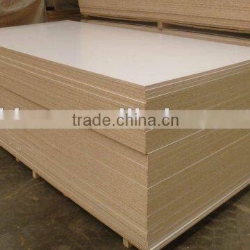 Titanium white melmine laminated particle board