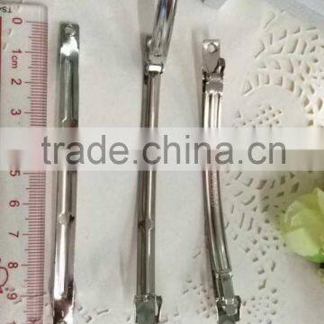 Silver French Barrettes Clip For Hair Bows Metal French Clip 5 Styles Available photo-6