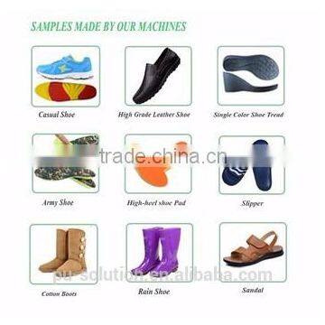 Making Shoes Soles Insoles Low Pressure Polyurethane Foam Injection Machine photo-5