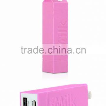 2017 Newest Soymilk maker shape Cartoon Power bank 2800mah with 18650 li-ion battery