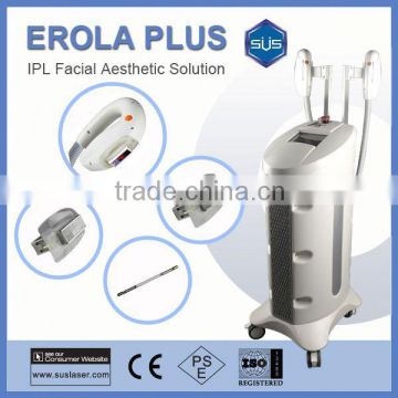 2015 best Hair removal machine S3000 CE/ISO ipl/rf/e-light system