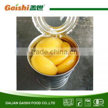 canned peach halves in light syrup 820gr