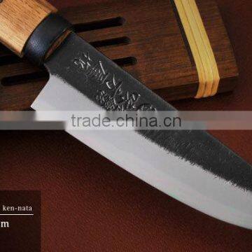 The Sword Hatchet Double-Edged Black Beating 150 mm HNH-0020 Hinoura Edged Tool Made in Japan