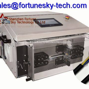 Fully Automatic Round Sheathed Cable Cutting Stripping Machine