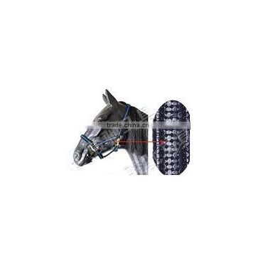 horse standard leather padded halter