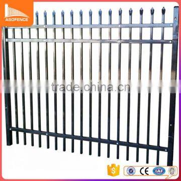 high security fence/steel hercules fence panel/steel picket fencing