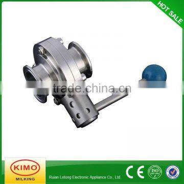 Modern Butterfly Brass Ball Valve,Milk Valve