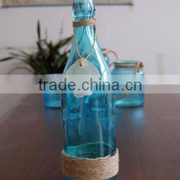 color sprayed water bottle with cork rubber -L/M/S size