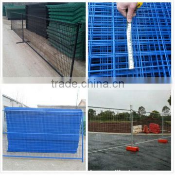 6'X9.5' color coated Temporary perimeter movable fencing/ valla temporal, cerca veces, 3d valla (tabique movil)