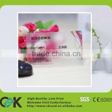 Offset Printing Plastic Transparent Business Card Or Visiting Card CR80 Size photo-2