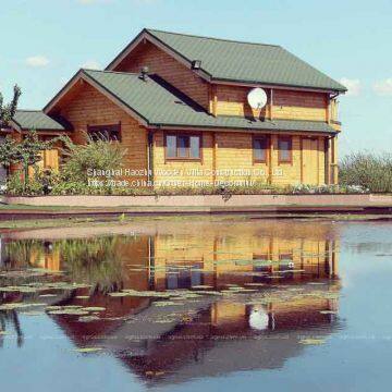 beautiful design wood house wooden log villa for sale