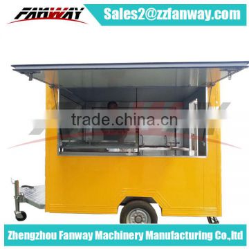 Different Models Towable Type Food Trailer Crepe Price