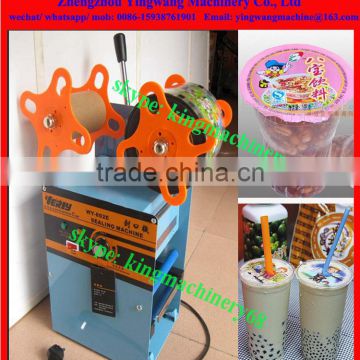 disposable cup sealing/ sealer machine