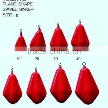 Plane Shape Swivel Lead Sinker, Fishing Lead Sinker photo-3