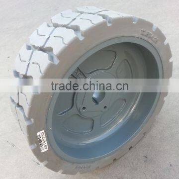Brand Wonray Best Chinese Solid Tyre JLG Solideal Tire 12.5x4.25 for Skyjack Aerial Lift Platform photo-3