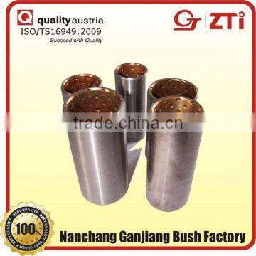 oil-lubricated bimetal sleeve bearing bush