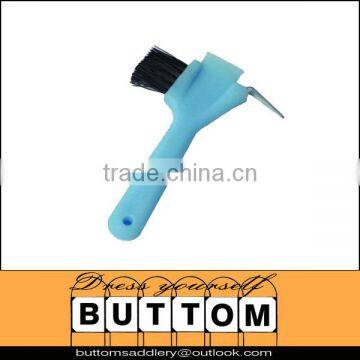 Hoof pick Stiff-bristled hoof pick,hoof pick for horse grooming