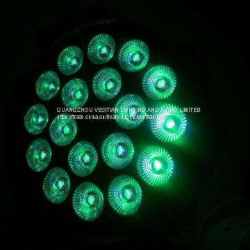 Stage Lights 18*15W 5in1 RGBWA Light Led Par 64 Dmx Control 15w Led Light With High Power photo-5