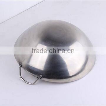 Best Handle Integration Industrial Stainless Steel Induction Wok