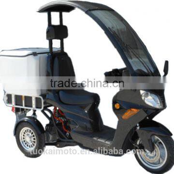 Electric Tricycle for Delivery/2.2KW Electric Trike Scooter With Lead Acid or Lithium Battery (TKE-M2200-D) photo-3