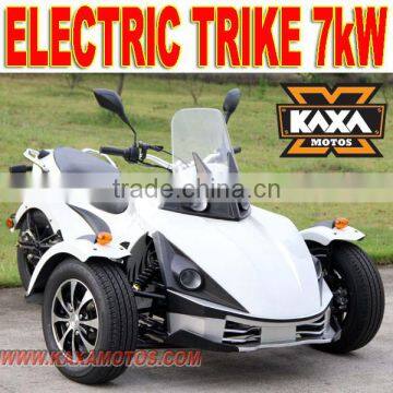 Three Wheels Electric Scooter Trike 7kW