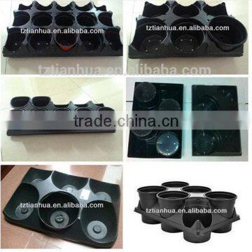 Professional manufacturer promotional flower pot tray with wheels
