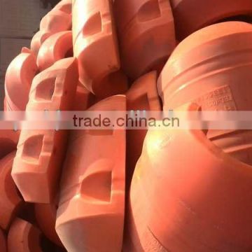 HDPE dredging plastic pipe float