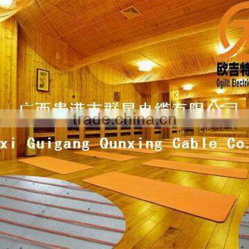Sauna underfloor heating cable