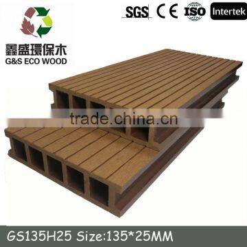 New 2014 WPC Hollow Decking ( SGS,CE ,EU Standard Etc.)/Wood Plastic Composite Decking photo-4