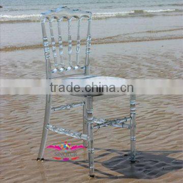 stackable resin pc plastic wedding napoleon chair