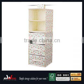 Decorative cardboard storage boxes