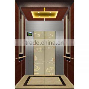 Color Coating Etching Decorative Stainless Steel Elevator Cabin photo-6