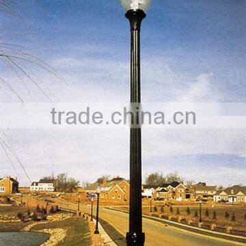 outdoor aluminum antique garden pole light decorative LED street light lamp