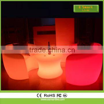 Nightclub LED Furniture Glowing Bar Table 16 Colors Changeable