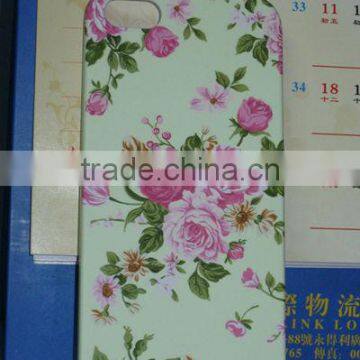 2013 hot sale beautiful flowers PC phone cover