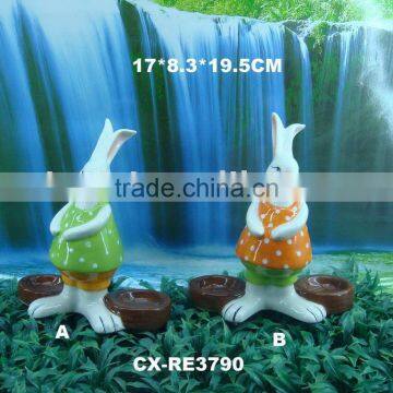 Wholesale Craft Supplies-Ceramic Rabbit photo-1