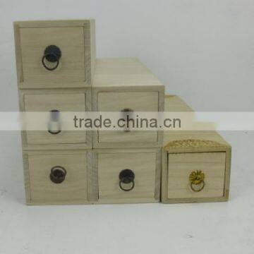 Step Six Gird Pulling Wooden Storage Box, Coffee Box, Tea Box photo-2